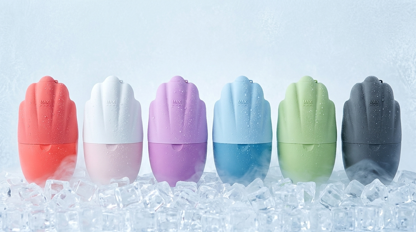 Cryopearl Facial Ice Roller – Reusable Freeze Mould for De-Puffing & Glow